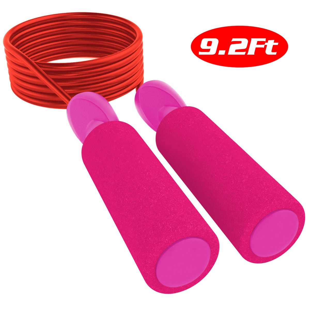 Adjustable Speed Jump Rope with Ball-Bearings