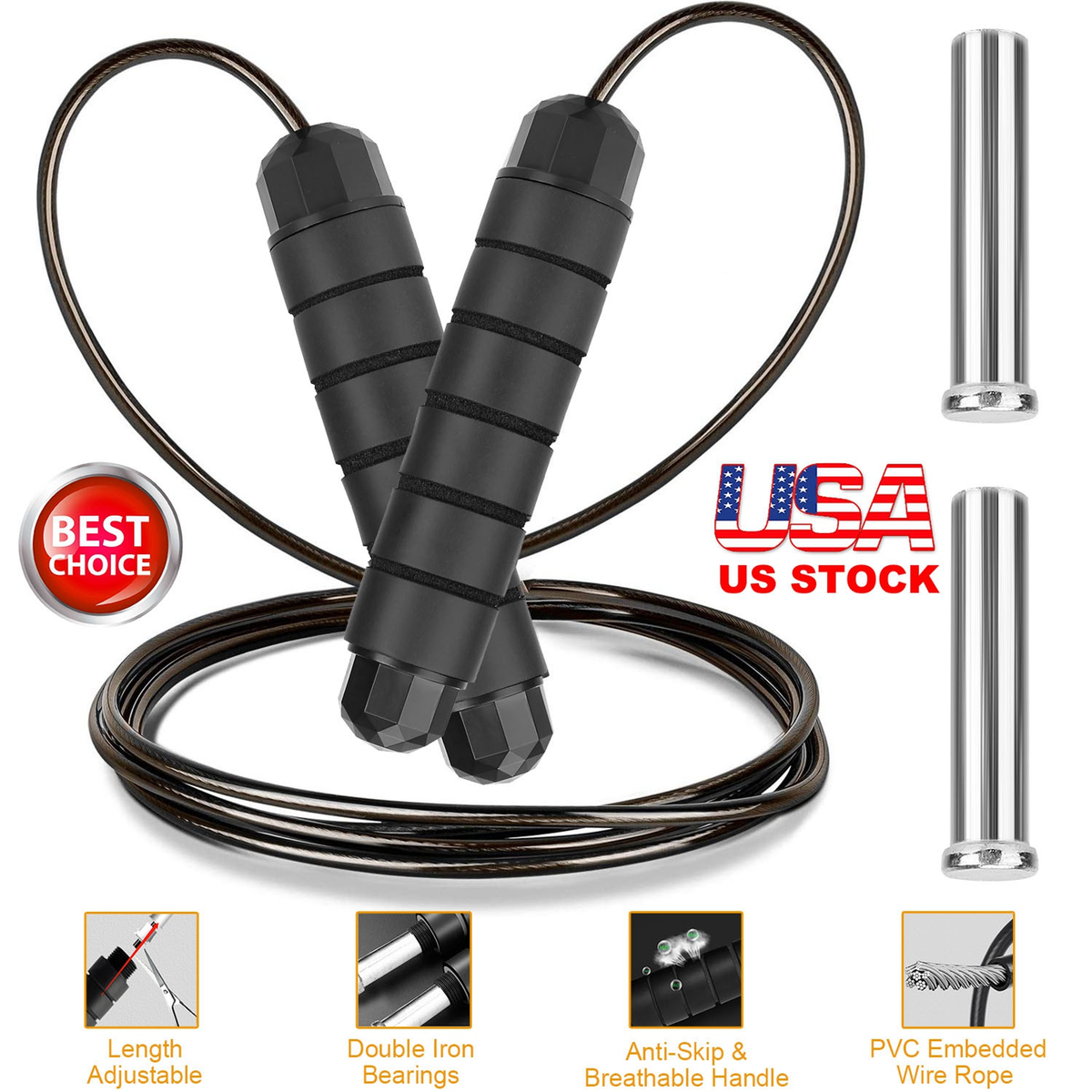 Adjustable Jump Rope
