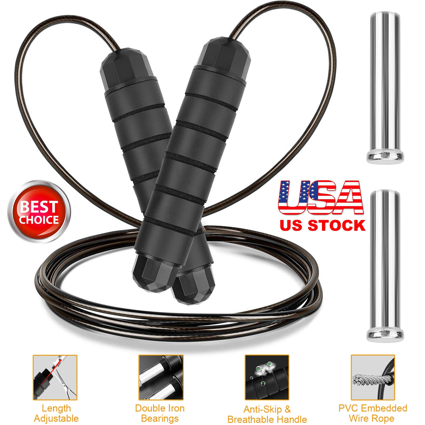 Adjustable Jump Rope