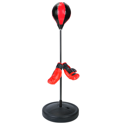 Kids Junior Boxing Set with Punching Bag and Gloves