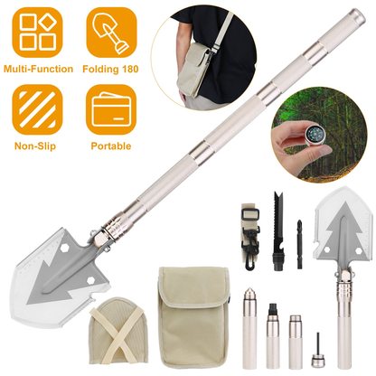 Military Folding Shovel Multi-Tool