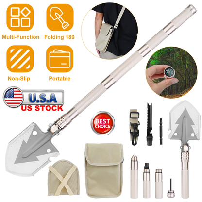 Military Folding Shovel Multi-Tool