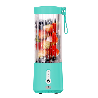 Portable Fruit Blender 15.2 oz Rechargeable - Blue