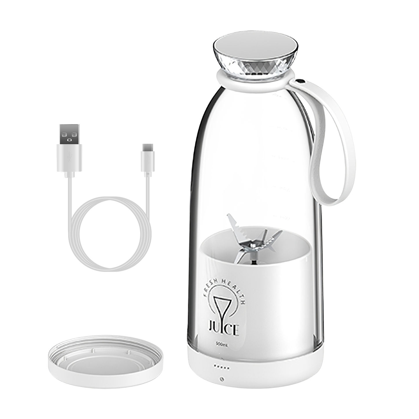 Portable 2-in-1 Fruit Blender, 16.9 oz