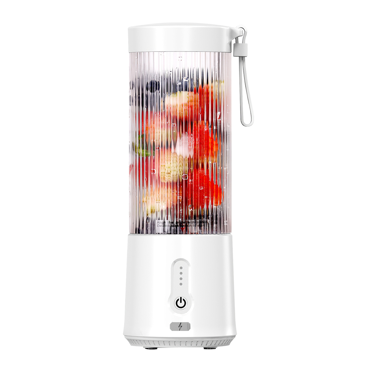 Portable Fruit Blender 15.2 oz Rechargeable - White
