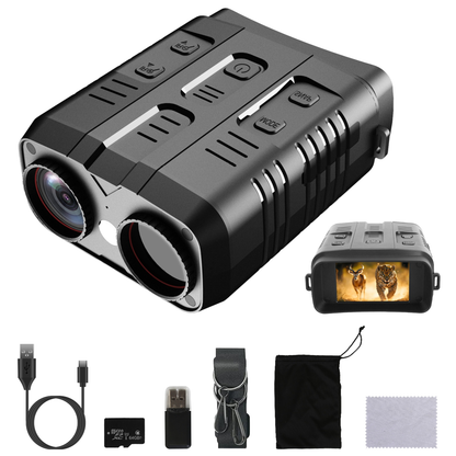 4K Full-Color Night Vision Goggles with 10X Zoom