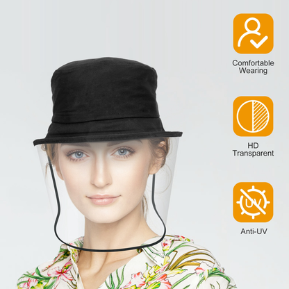 Anti-Saliva Protective Face Shield Hat