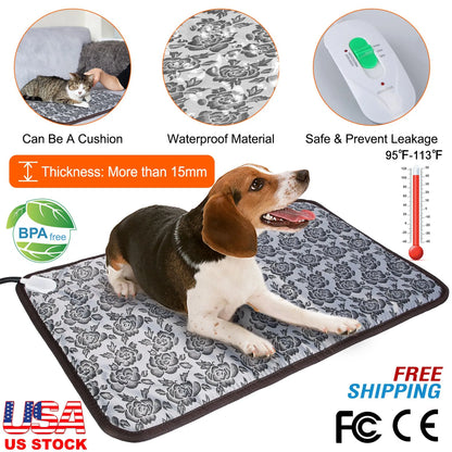 Pet Heating Pad Dog Cat