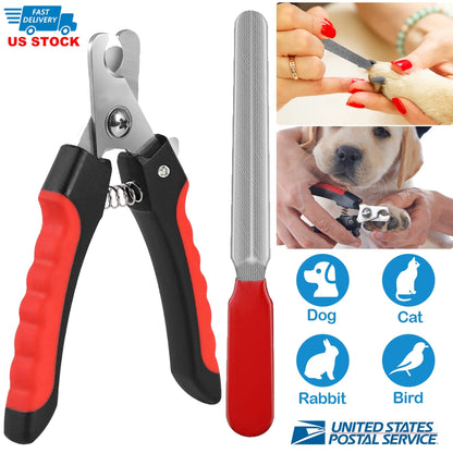 Dog Nail Clippers Professional Pet Nail Trimmer