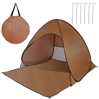 Pop Up Beach and Camping Tent, Coffee