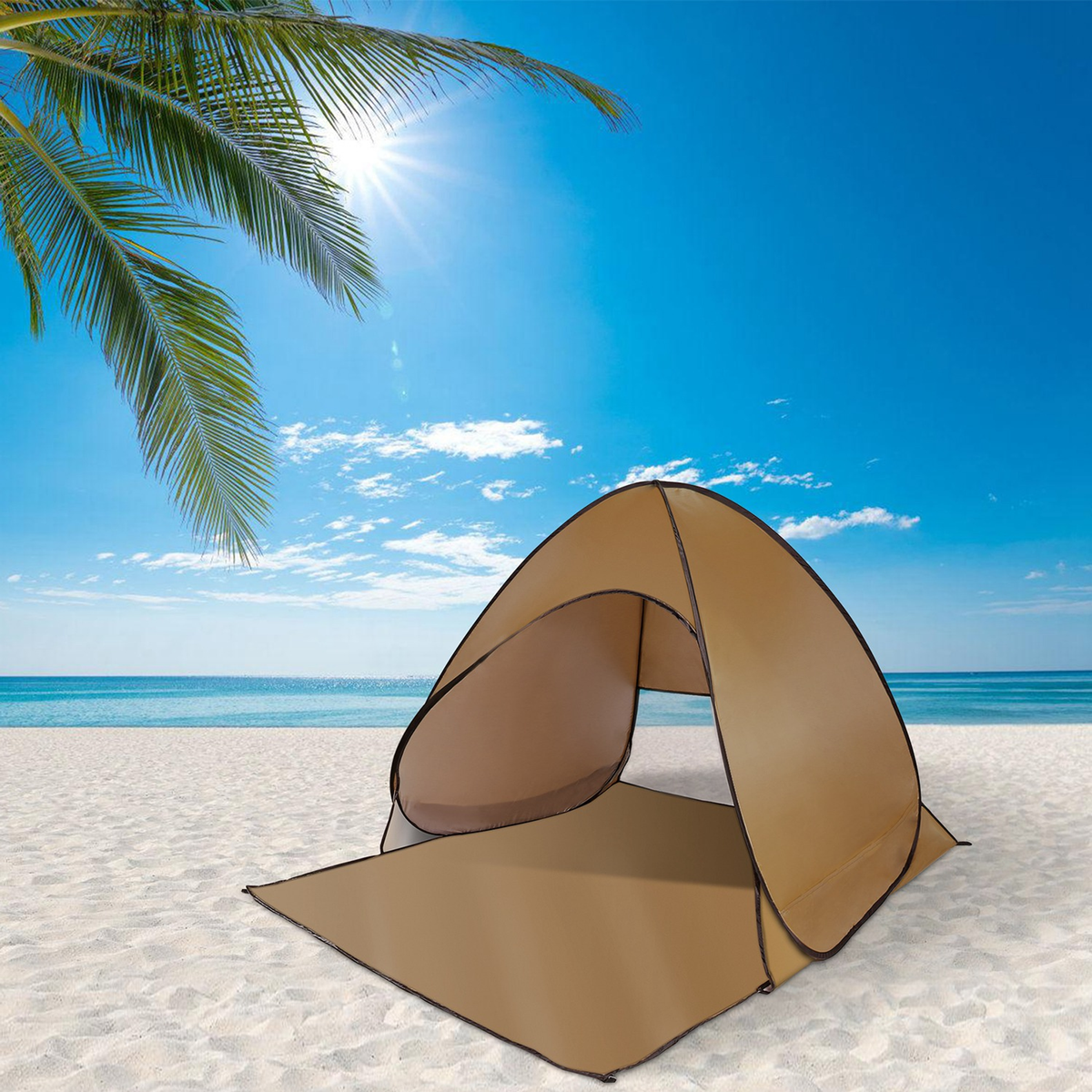 Pop Up Beach and Camping Tent, Coffee
