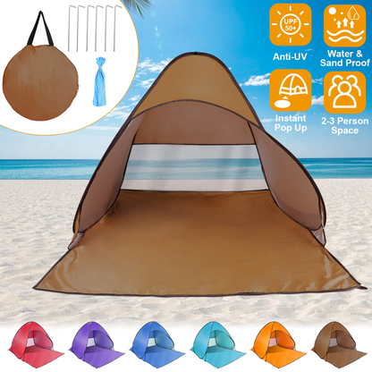 Pop Up Beach and Camping Tent, Coffee