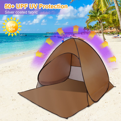 Pop Up Beach and Camping Tent, Coffee