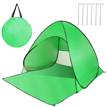 Pop Up Beach Tent Sun Shade (Green)