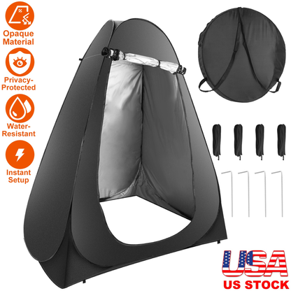 Pop-Up Privacy Tent Foldable Outdoor Shower and Changing Room