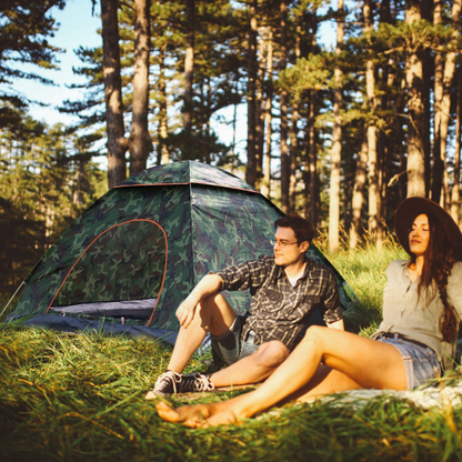 Waterproof Pop Up Camping Tent for 4 People