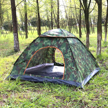 Waterproof Pop Up Camping Tent for 4 People