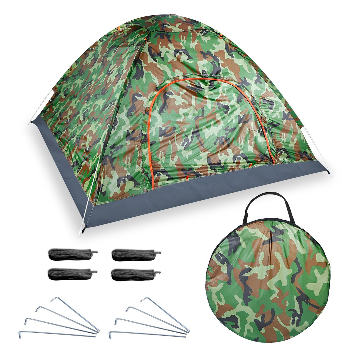 Waterproof Pop Up Camping Tent for 4 People