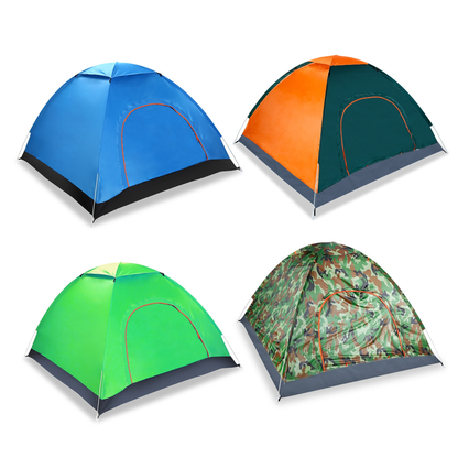 Waterproof Pop Up Camping Tent for 4 People