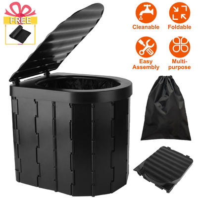 Foldable Portable Emergency Toilet