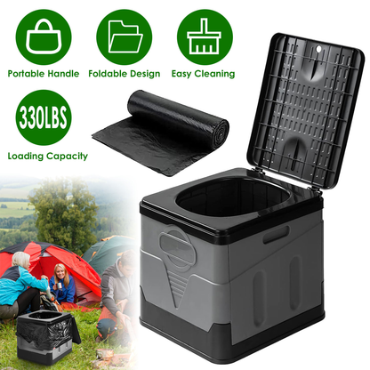 Portable Camping Toilet for Car, Boating, and Hiking