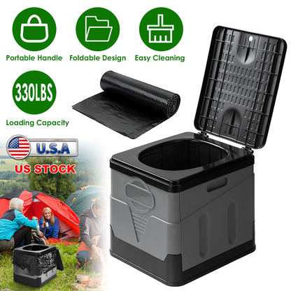 Portable Camping Toilet for Car, Boating, and Hiking
