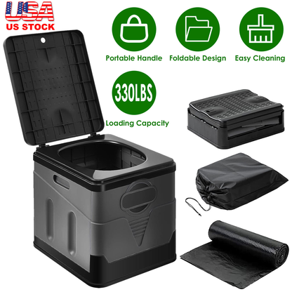 Portable Camping Toilet for Car, Boating, and Hiking