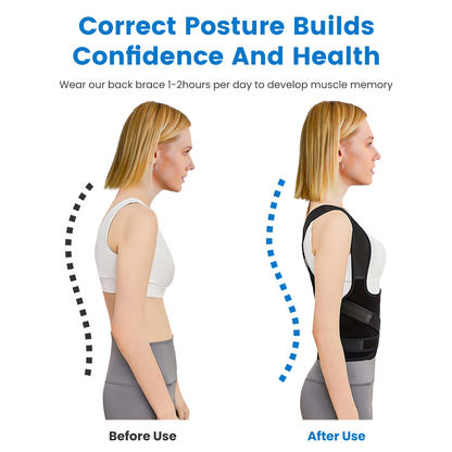 Posture Corrector Back Brace, Breathable Mesh