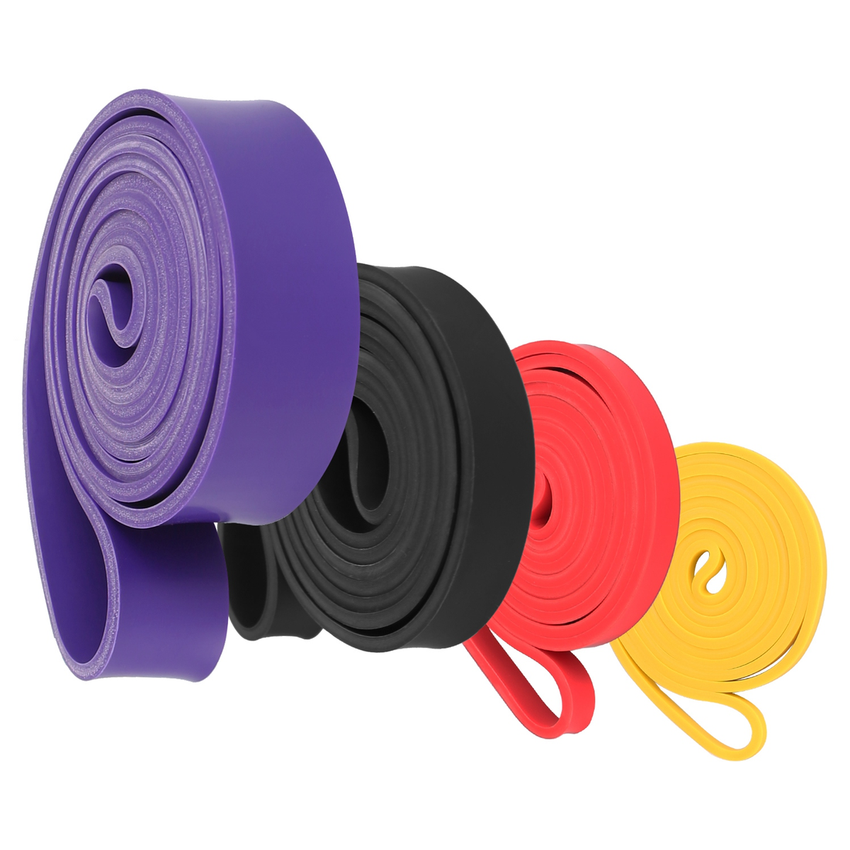 Pull Up Assistance Resistance Bands, Set of 4
