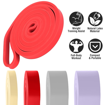 Resistance Loop Pull-Up Assistance Bands for Mobility Training - Red