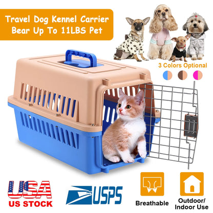 Travel Dog Kennel Carrier