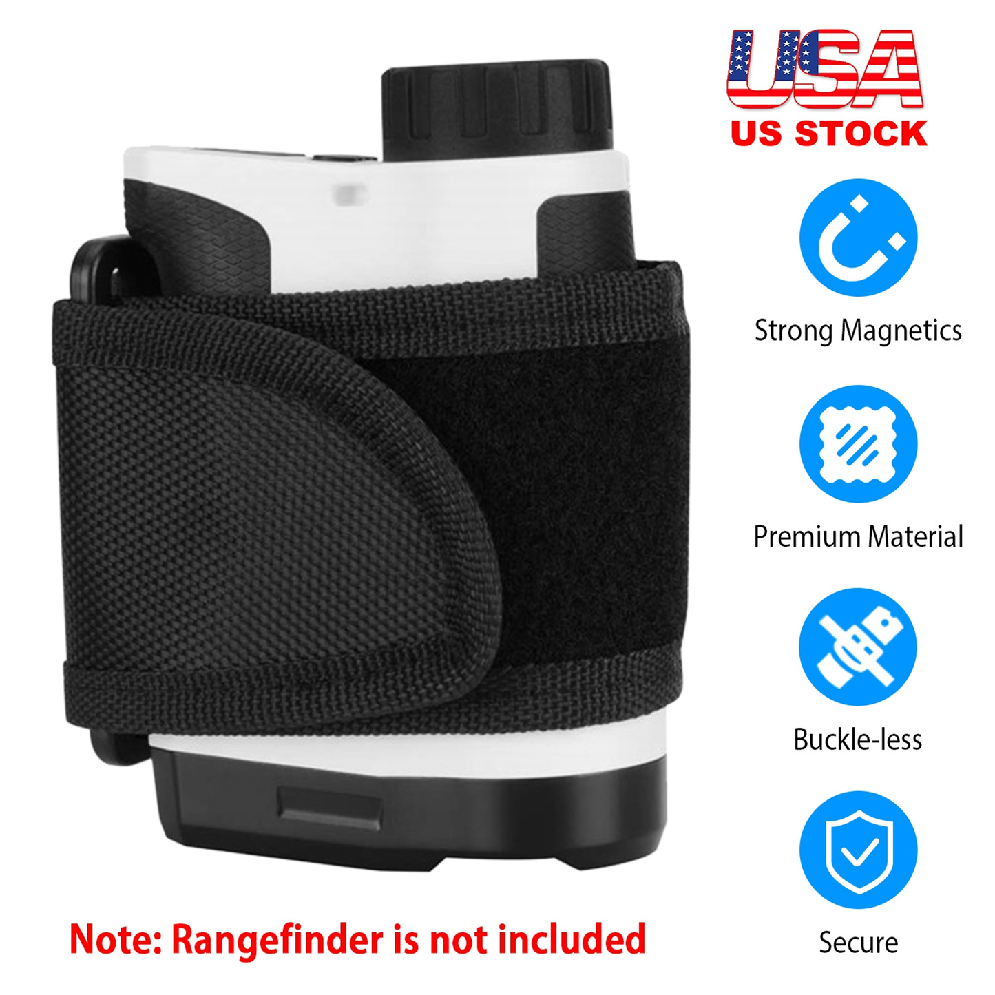 Magnetic Golf Rangefinder Strap Mount