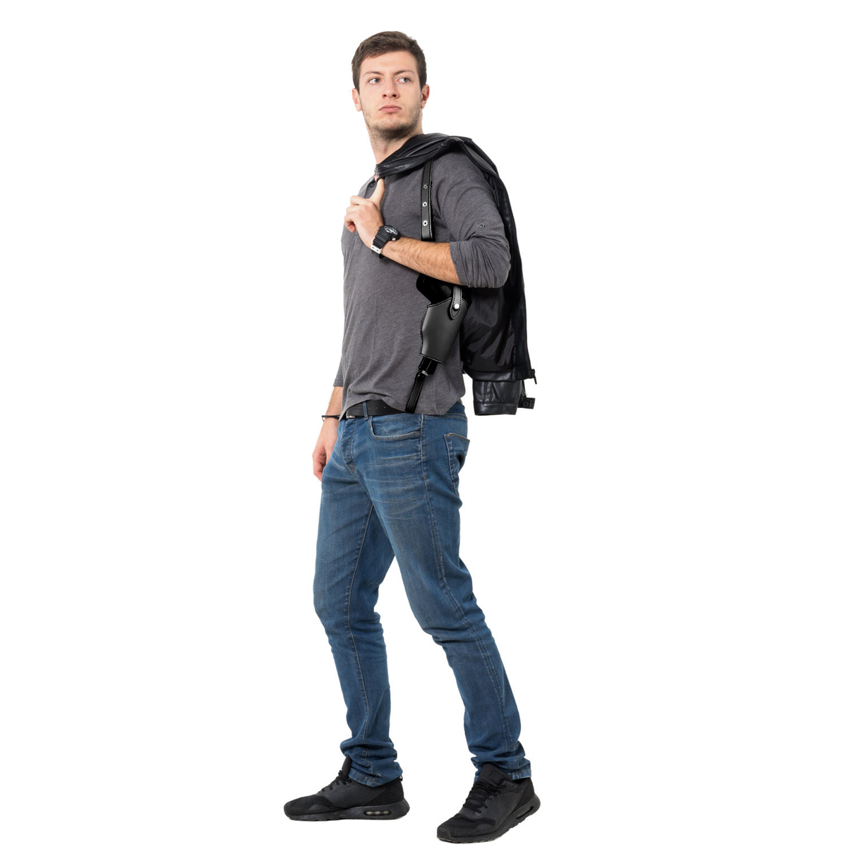 Concealed Carry Shoulder Holster Adjustable, Black