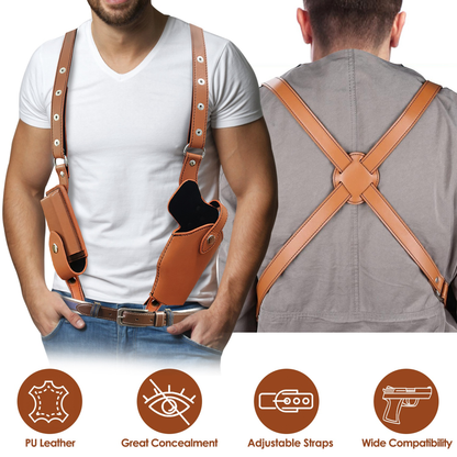 Concealed Carry Shoulder Holster Adjustable, Black