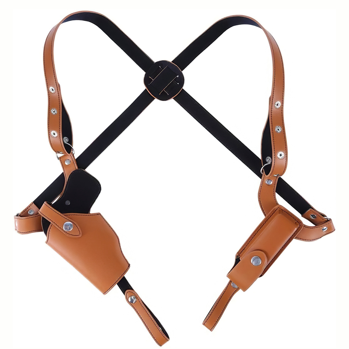 Leather Shoulder Holster, Adjustable Concealed Carry