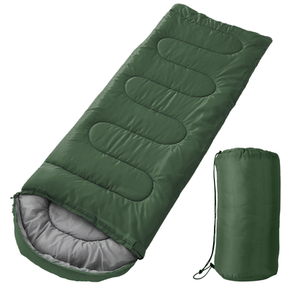 Camping Sleeping Bag for Adults (Green)