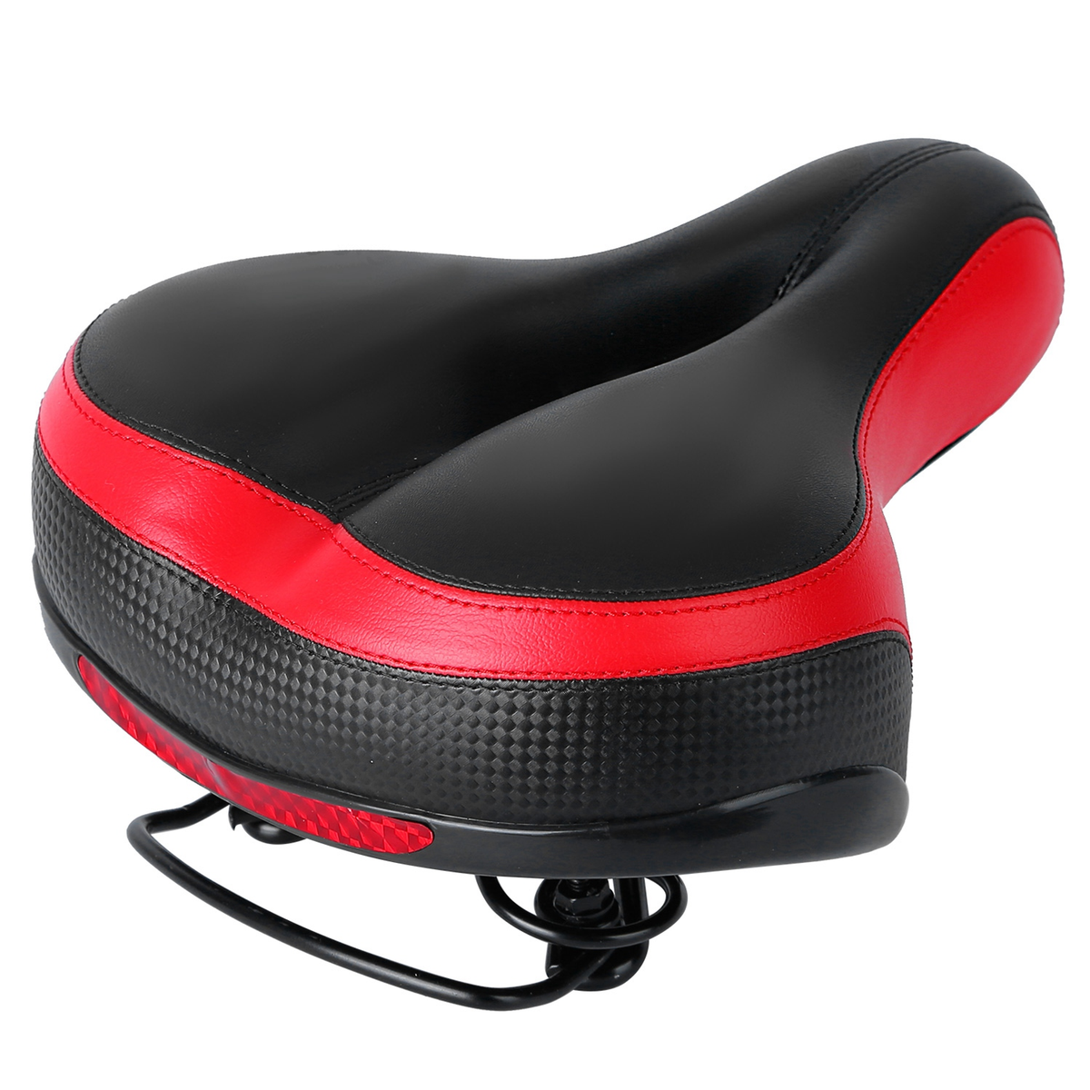 Comfortable Water-Resistant Cruiser Bike Saddle
