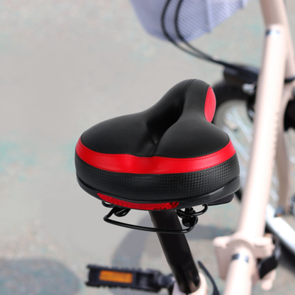 Comfortable Water-Resistant Cruiser Bike Saddle