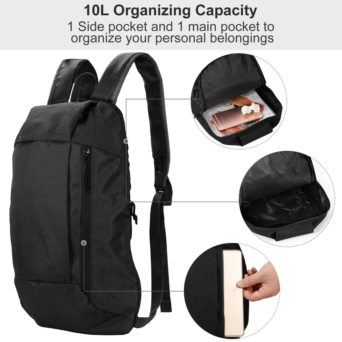 10L Lightweight Outdoor Sport Backpack