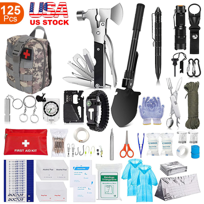 125-Piece Emergency Survival Kit