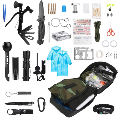 121-Piece Professional Emergency Survival Kit