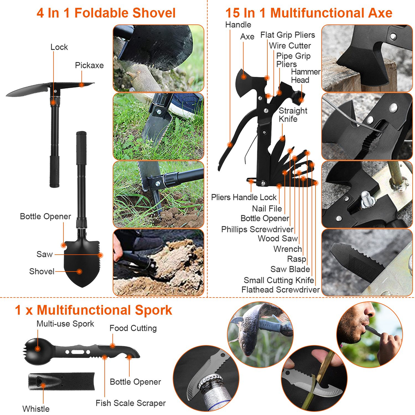 121-Piece Professional Emergency Survival Kit