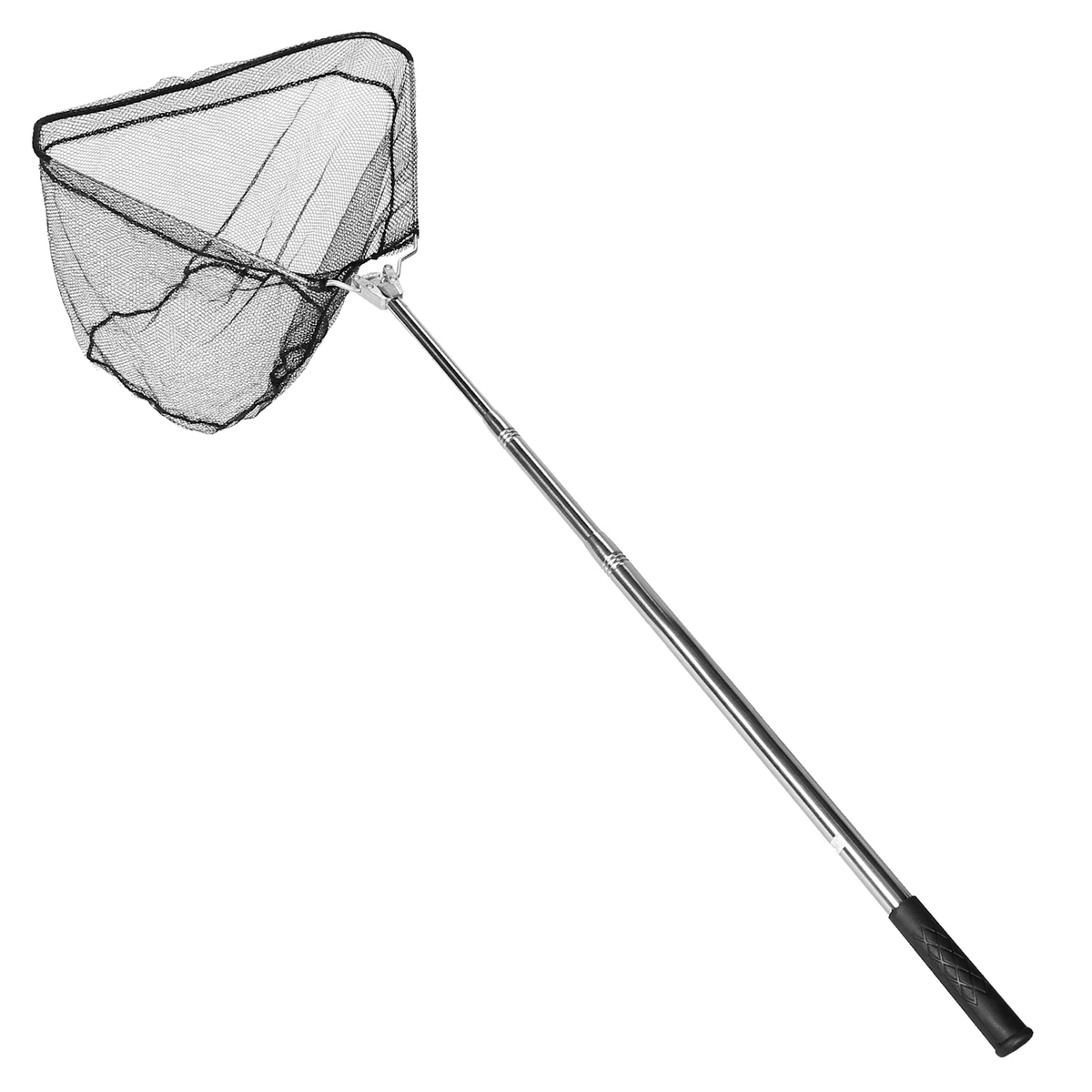 Foldable Fish Landing Net with Telescopic Handle