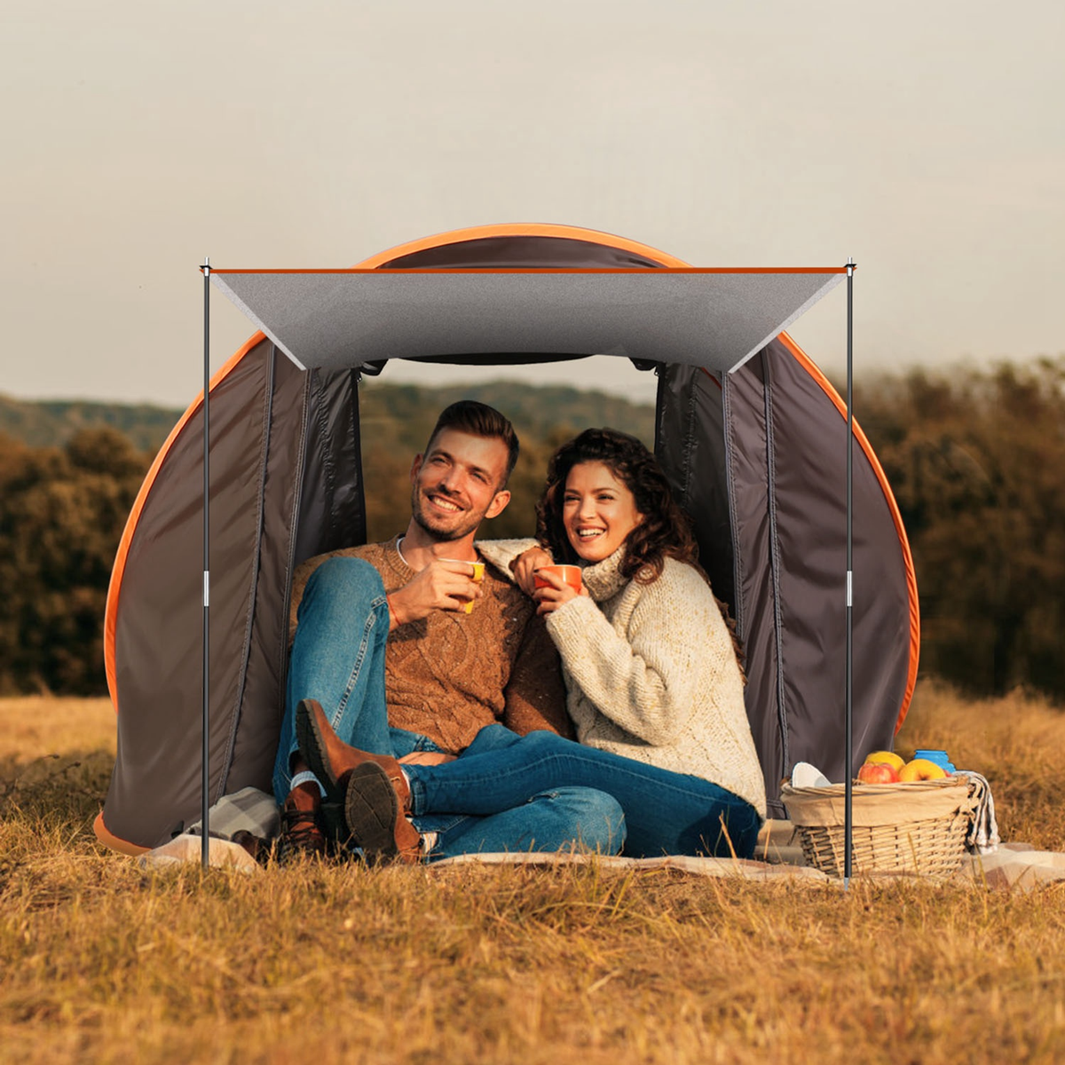 Automatic Pop Up Tent for 3 to 4 People