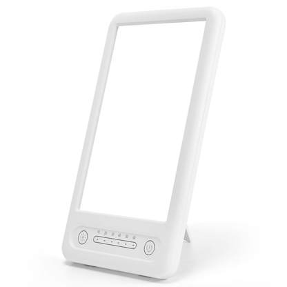UV-Free LED Light Therapy Lamp with Foldable Stand