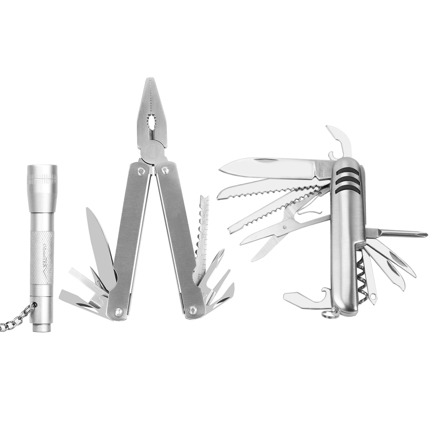 3-Piece Outdoor Survival Multi-Tool Kit