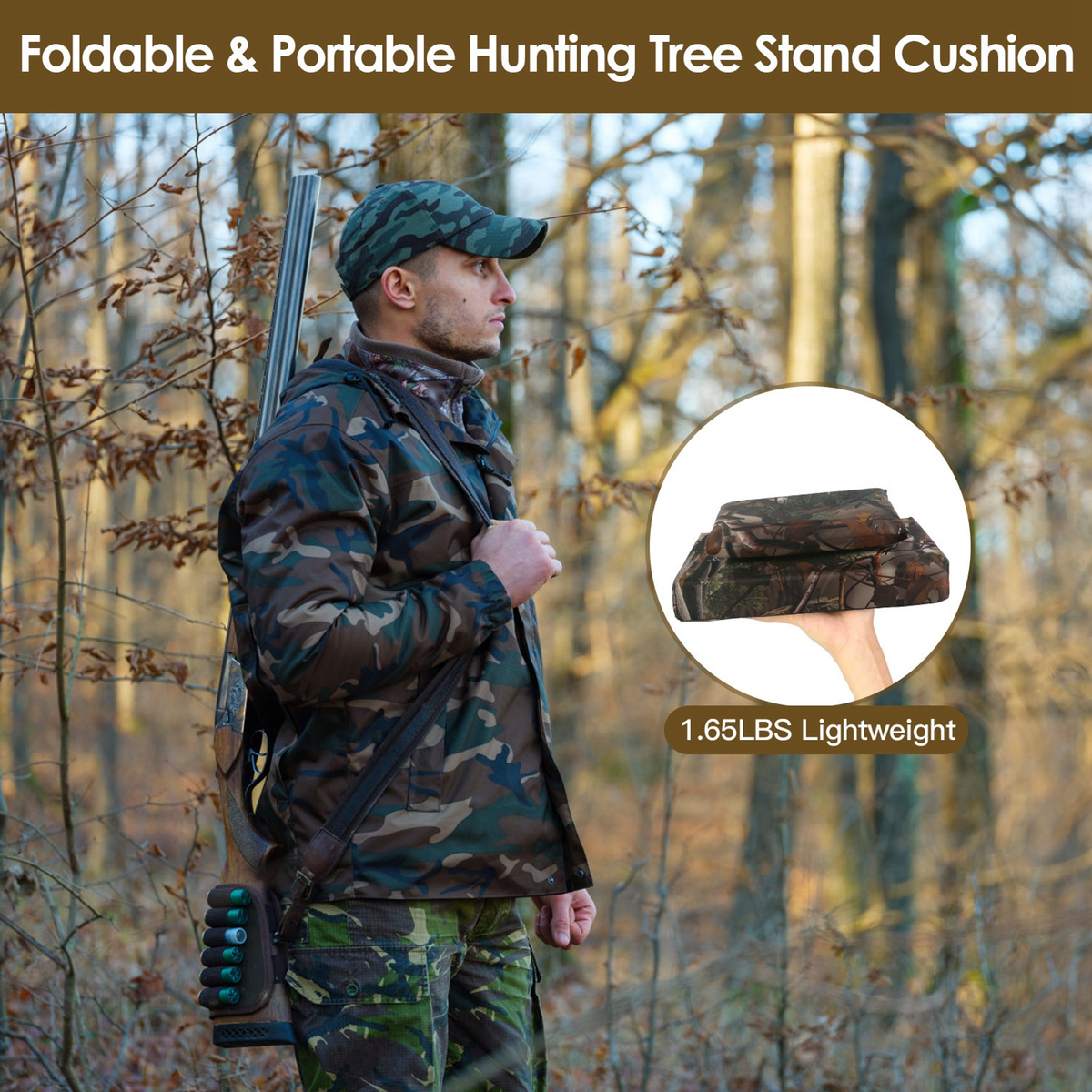Foldable Camouflage Tree Stand Seat Replacement