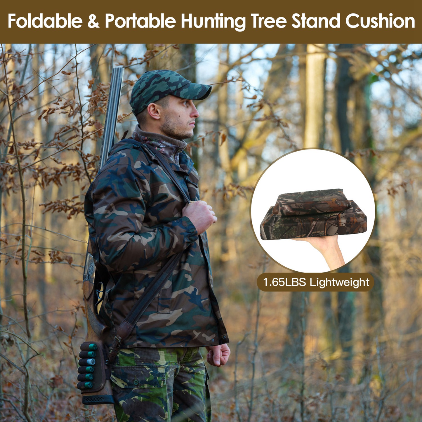 Foldable Camouflage Tree Stand Seat Replacement