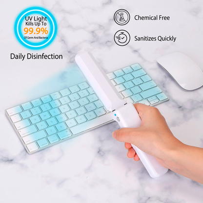 Foldable Handheld UV Sanitizer Light