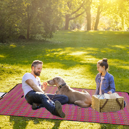 Waterproof Picnic Blanket Handy Mat, 60" x 78"